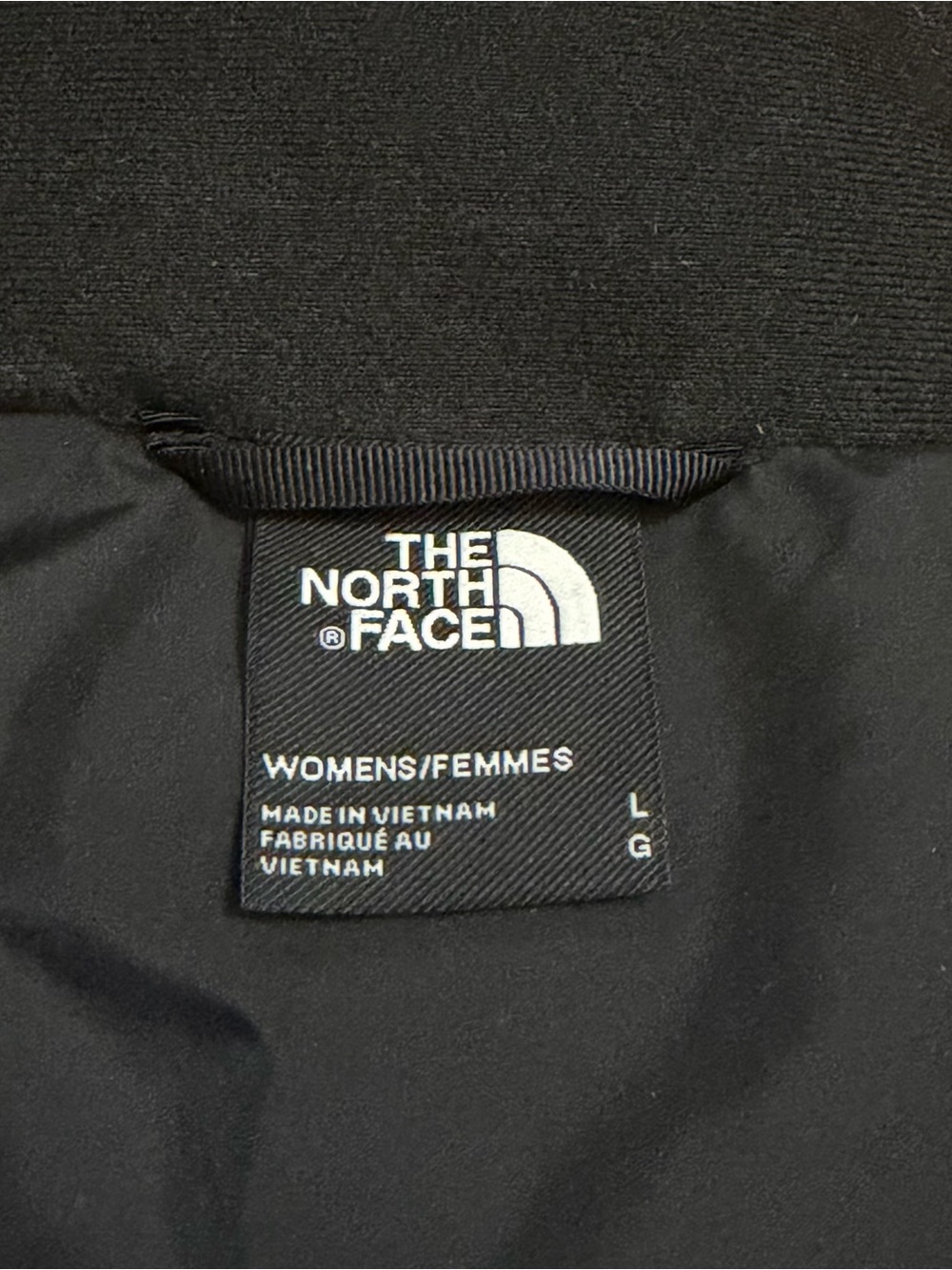 The North Face Women's Metropolis Parka Down Coat TNF Black Sz L - Picture 8 of 10